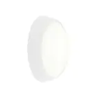 Ansell LED Bulkhead Helder Circular Plain White 12.5W 1058lm - 830-840-865 CCT | 215mm - IP54 - Motion and Light Sensor