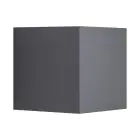 Nordlux Milda Applique Murale Aluminium Anthracite 4.9W 290lm - 830 Blanc Chaud