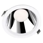 Ledvance LED Downlight Comfort Opaal Aluminium 18W/15W/12W 2160lm/1800lm/1440lm 95D - 930-940 CCT | Zaagmaat 200mm - IP44 - Beste Kleurweergave - Dali Dimbaar
