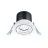 THORNeco LED Spot LILY Zwart 6W 600lm 38D - 940 Koel Wit | 82mm - Zaagmaat 68mm - IP44 - Beste Kleurweergave - Dimbaar