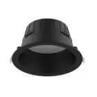Noxion LED Downlight Hera Diep Inbouw Zwart 21W 2400lm - 827-840 CCT | 226mm - Zaagmaat 200mm